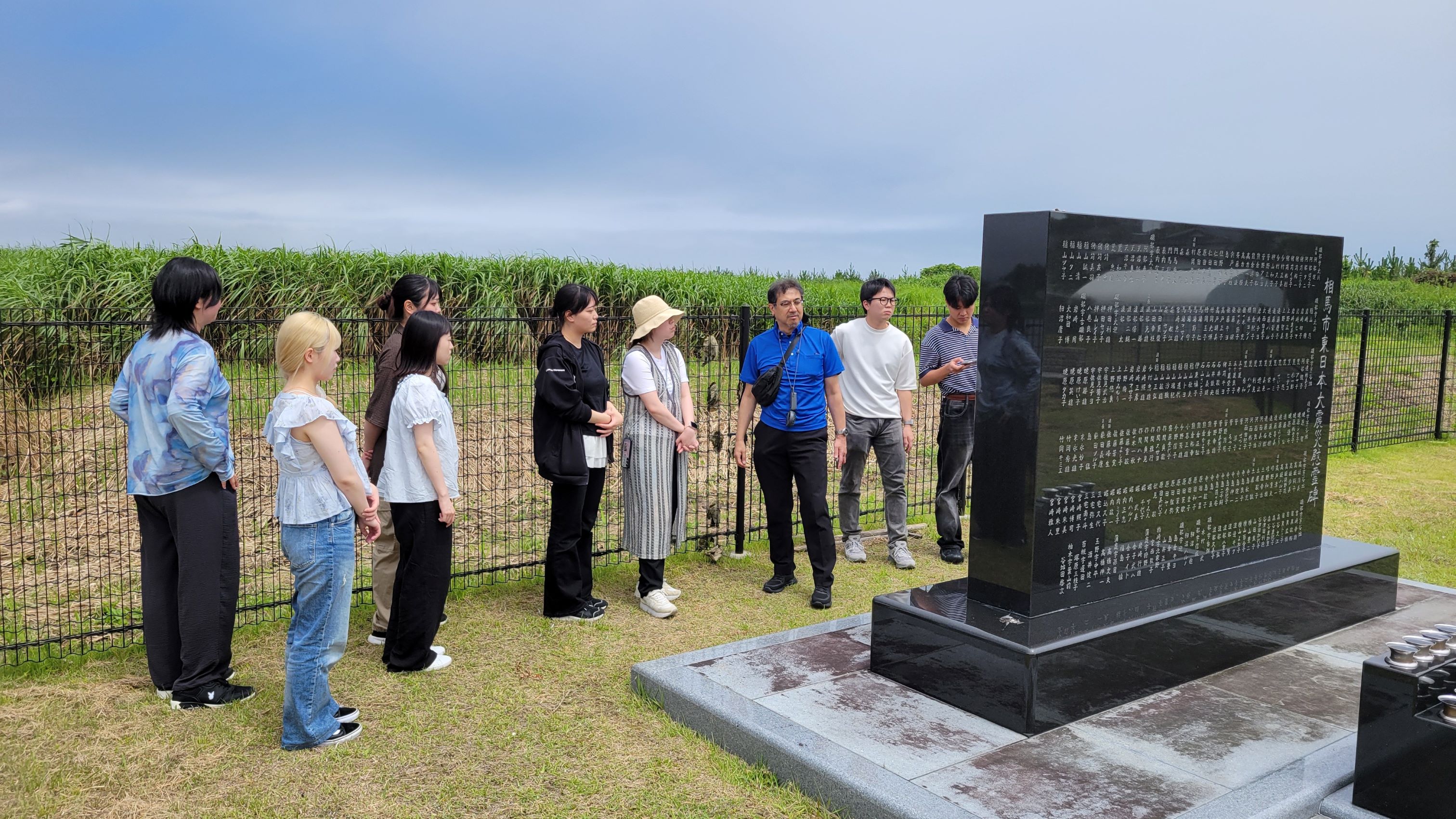 相馬市 東日本大震災 磯部地区慰霊碑