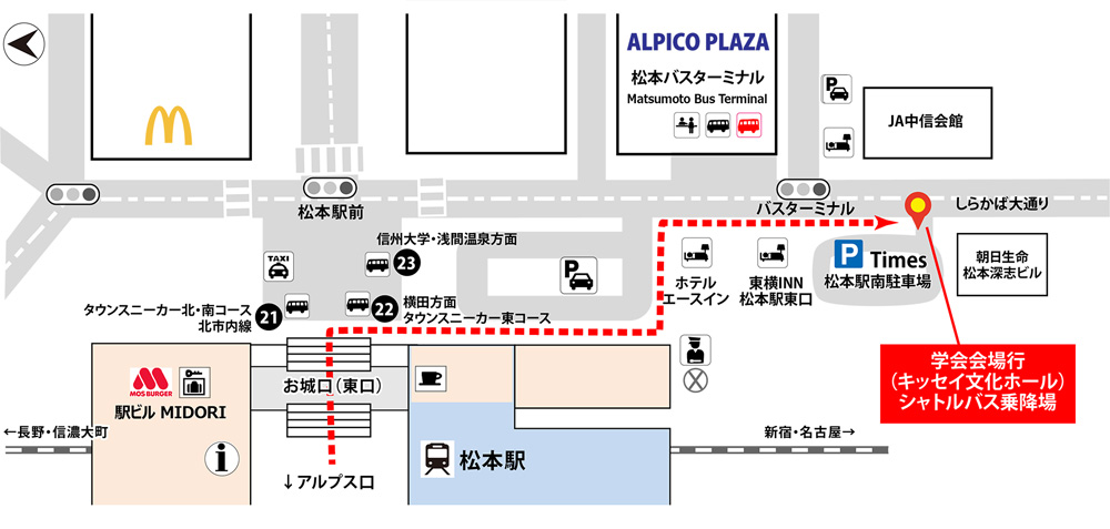 乗車場所