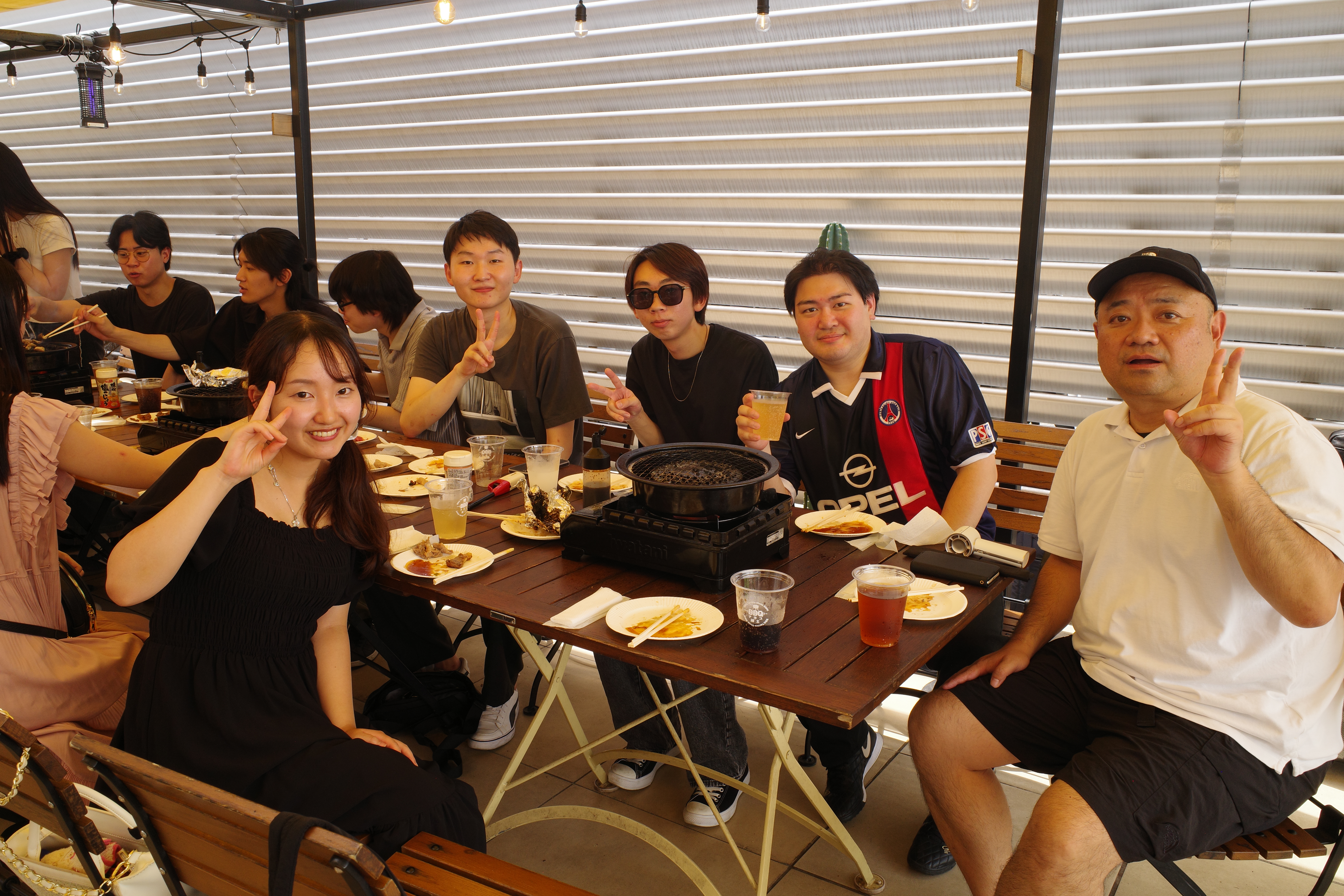 研究室旅行 BBQ