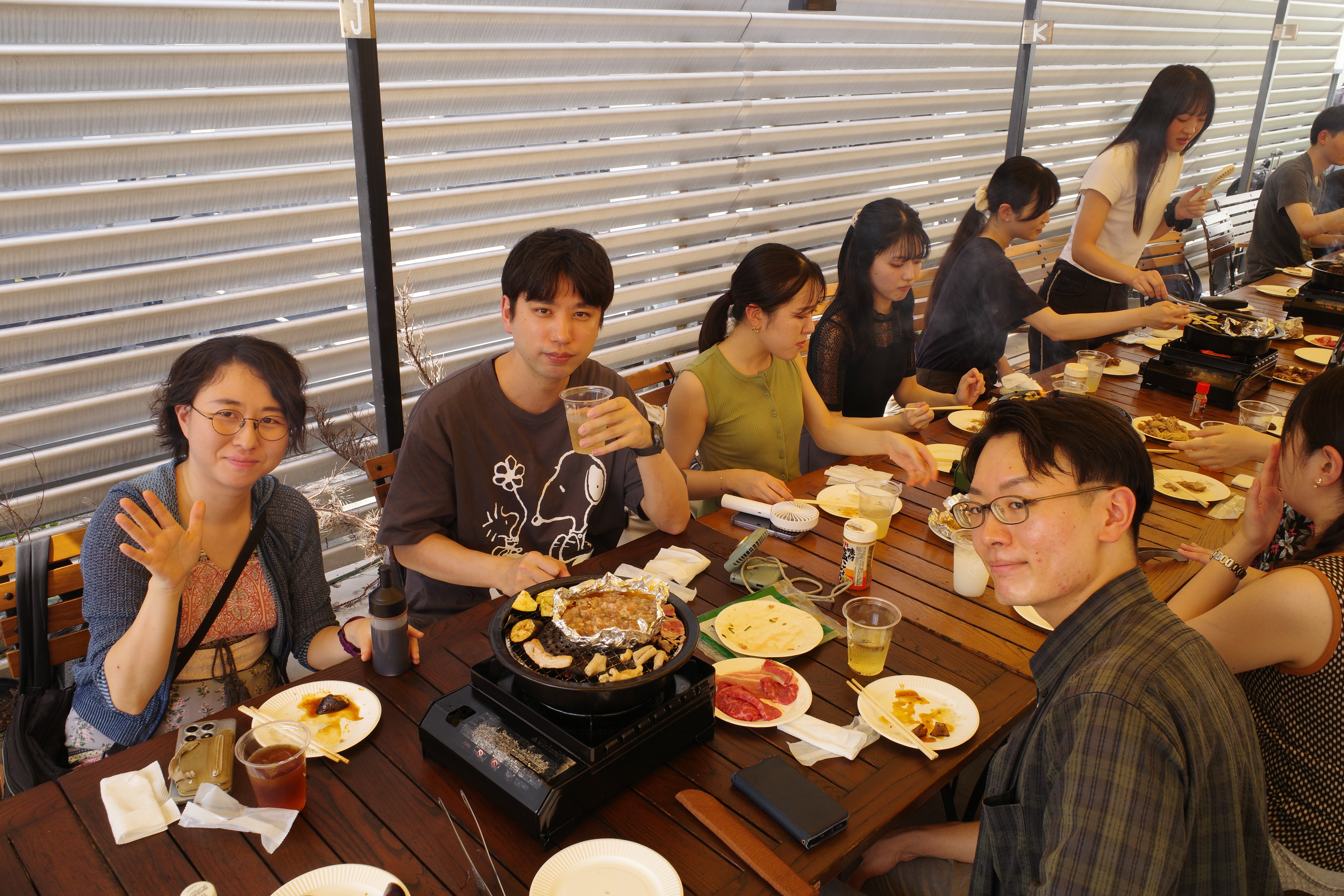 研究室旅行 BBQ