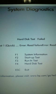 HP ProBook 4515s/CT自己診断画面